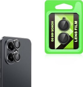 Honor 400 ile Uyumlu Kamera Lens Koruma Cl-07 Görüş Açısını Bozmayan Yüksek Çözünürlüklü Premium Kamera Lens Koruma Siyah