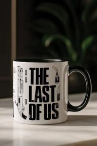 Last Of Us Özel Tasarım Porselen Kupa Bardak