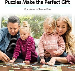 3 x 49 Parça Puzzle Tiger Babies (80465)