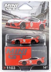 Mini Gt 1/64 Lb-Works Toyota gr Supra Red/white - Blister Paket