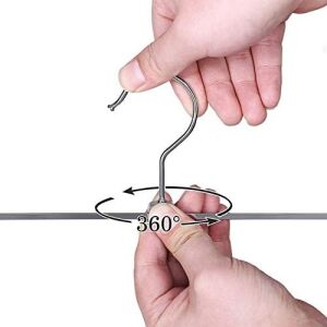 CRI006-20 Metal Kıyafet/pantolon Askısı, Pantolon, Çoraplar Etekler Için, 40 x 10,5 cm (Ekstra Geniş) Kaymaz, Krom Kaplama, 20 Adet