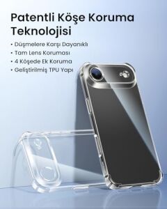Crystal Clear Airbag Series Phone For 17 Air