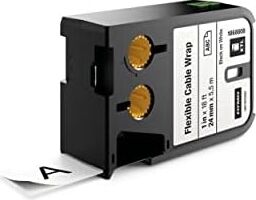 Dymo Xtl Esnek Naylon Kablo Etiketi,24 Mmx5,5 M,byz/syh