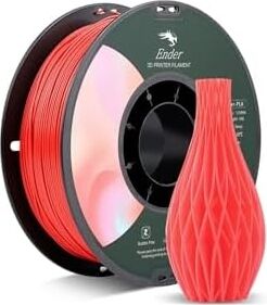 Ender Pla+ Kırmızı Filament 1,75MM 1kg - Bisiparisver, CRLTY003