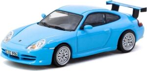 Tarmac Works 1/64 Porsche 911 Gt3 (Type 996) Light Blue