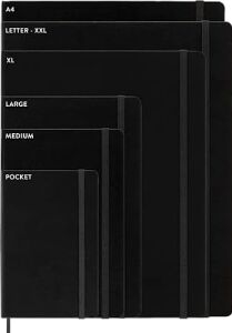 Moleskine Çizgisiz Volant Not Defteri 2'li Set L Boy Mavi + Amber Sari