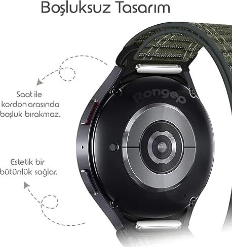 Yeni Nesil Bağlantı Comfort Loop 20MM Kordon  ile Uyumlu Galaxy Watch 7/6/5/4 Serisi Için Galaxy Watch 7 Kordon (40MM/44MM) Watch 6/4 Classic (47/43/42MM) Watch 5 Pro Uyumlu