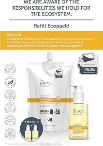 The Purest Solutions Sivilce ve Siyah Nokta Karşıtı Yağlı Karma Ciltler Temizleme Jeli Ekolojik Yedek Paket 400 ml