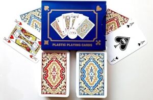 Plastik Oyun Kağıdı, Çift Deste, Iskambil Kağıdı, Kendi Özel Kutusunda, Uzun Ömürlü