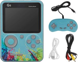 3 Inç Ekran 500 Oyunlu Game Box Mini Taşınabilir Oyun Konsolu