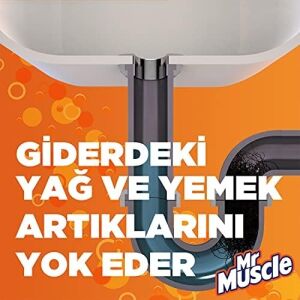 Yağları ve Kirleri Eriten Lavabo Açıcı Granül (2 x 50 G)