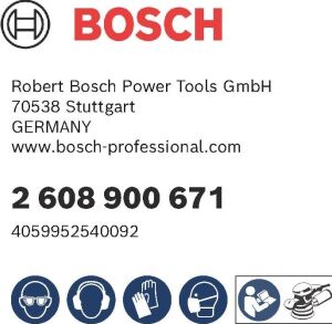 Professional 5 Parça Expert M480 Ağ Zımpara (Boyalı Ahşap, Sert Ahşap, Ø 125 Mm, Kum Kalınlığı P80, Aksesuar Titreşimli Zımpara Makinesi)