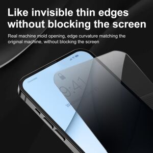Xiaomi Redmi 14C Privacy (Hayalet) Ekran Koruyucu – 2 Adet - 9h Temperli Cam, Yan Görünme Engelleyici, Tam Kaplama