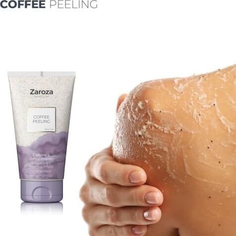 Zaroza Arındırıcı ve Besleyici Vücut Peelingi Kahve & Kafein & Kayısı Çekirdeği 150 ml