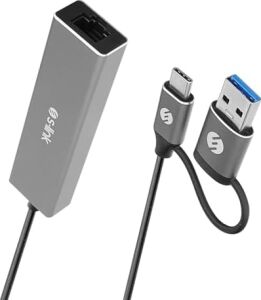 Swapp SW-U332 Type-C & Usb3.0 1000MBPS 3 Port USB Gigabit Ethernet Adaptör