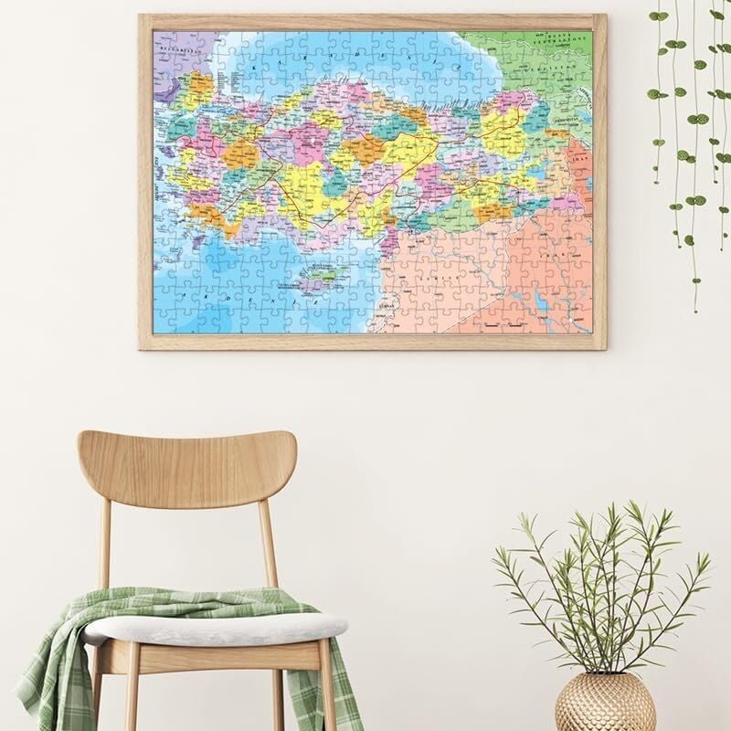 Puzzle - Türkiye Siyasi Haritası / 260 Parça Puzzle, #3269