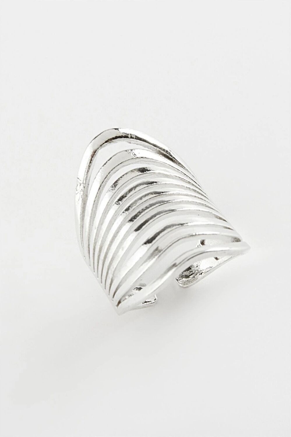 Oval Metal Yüzük