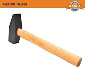 Kanca Dövme Çelik 1500G Çekiç, Ergonomik Ahşap Saplı Dövme Çelik Çekiç, Özel Isıl Işlemli 1500 G Çekiç