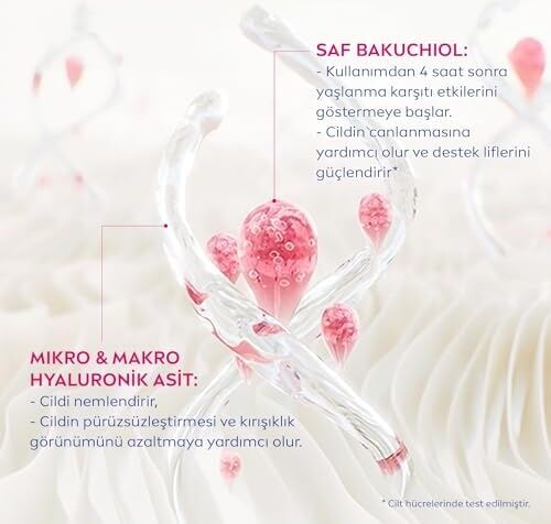 Cellular Expert Lift Doğal Retinol Alternatifi Saf Bakuchiol ve Hyaluronik Asit Içeren Kırışıklık Karşıtı ve Nemlendirici Gece Kremi 50 ml