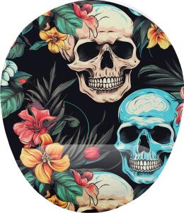 Kuru Kafa Çiçek Bilek Destekli Mouse Pad