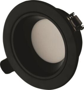 1 Adet Cata Ct 5261 Başak Siyah Kasa 8W Sıva Altı LED Spot 3 Renk