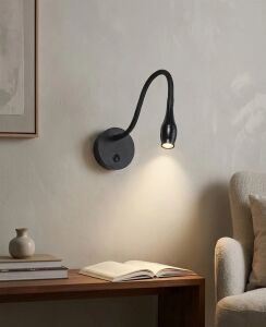 1 Adet Cata Ct 5232 Baykuş Siyah Kasa LED Aplik 3W 3200K Gün Işığı