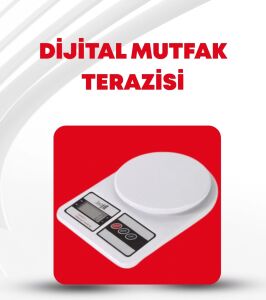 10 kg Kapasiteli LCD Ekranlı Dijital Mutfak Tartıs