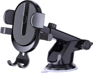 360° Döner Araç Telefon Tutucu Otomatik Kilit Mekanizmalı Stand