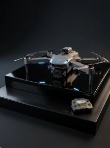 Katlanabilir Profesyonel Görünümlü Kamera Drone