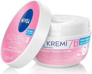 Cilt Tonu Eşitleyici Yüz Kremi 100 Ml, Eşit Cilt Tonu, 24 Saat Nemlendirici Yüz Kremi, SPF15 ile Güneş Koruyucu, Hızlı Emilir, Cilt Leke Oluşumunu Önlemeye Yardımcı, Hassas Ciltler Için