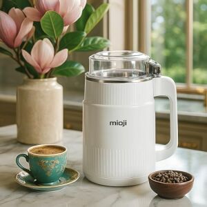 Mioji CG34 500W Paslanmaz Çelik Bıçak Kompakt Baharat ve Kahve Öğütücü Beyaz