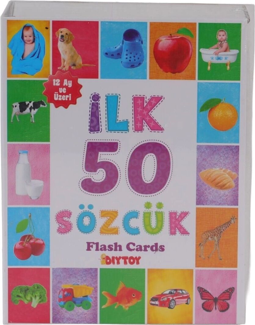 1161 Flahs Card Ilk 50 Sözcük