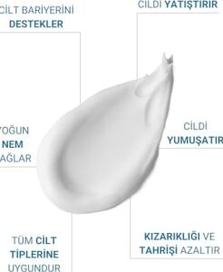 The Vivia Yoğun Bakım ve Nemlendirici Bariyer Destekleyici Cica Krem Madecassoside, Hyaluronik Asit 50 ml