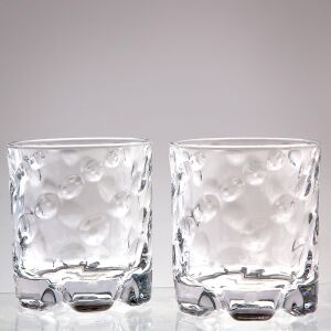 2'li Dalgalı Viski Bardağı 250 ml