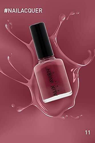 Gül Kurusu Oje 11 - Yüksek Pigmentli Uzun Süreli Kalıcılık Hızlı Kuruma - Nail Lacquer 11