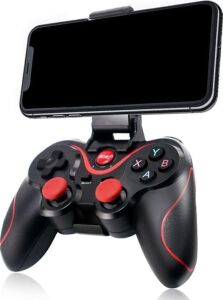 Evrensel Wireless Gamepad, USB Kablosuz Bluetooth 5.0 Joystick Tv Box Konsol Oyun Kumandası, Android Ios Cep Telefonu Tutucu Için X3