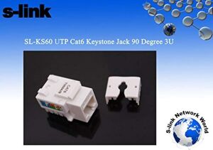SL-KS60 Utp Cat6 Kestone JACK3U 90 Der