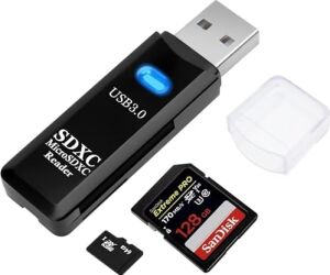 Usb3.0 Sd/tf Kart Okuyucu, USB 3.0 5gbps Yüksek Hızlı Çift Yuvalı Otg Hafıza Kartı Adaptörü Tf/micro Sd/sd/sdxc/micro Sdxc/micro Sdhc Hafıza Kartları Için, MacBook Pro/air ile Uyumlu