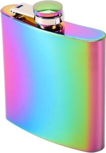 Çelik Multicolor 6 Oz 180 ml Içki Matarası PY49ML