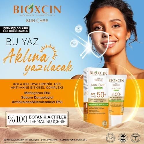 Sun Care Akneye Eğilimli Ciltler Için Güneş Kremi 50 Spf - Akne, Dry, Mat 50 ml