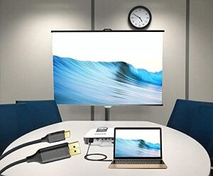 K01E Type-C To Display Port Dp 4K Hd 60Hz Görüntü Aktarım Kablosu