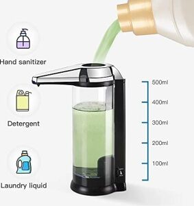 Smartgift Sensörlü Sıvı Sabunluk 500ML Dezenfektanlık Fotoselli Otomatik Sıvı Sabunluk