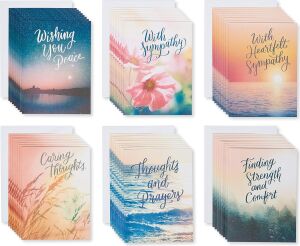 American Greetings Sempati Kartı Çeşitleri, Doğa (48 Adet) (6582248)