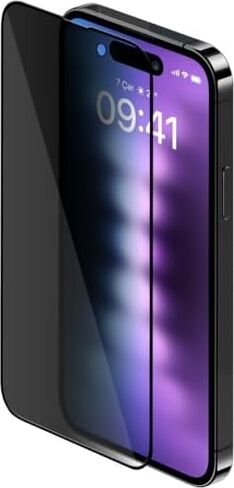 Labs iPhone 15 Pro Max ile Uyumlu 5d Privacy Hayalet Ekran Koruyucu