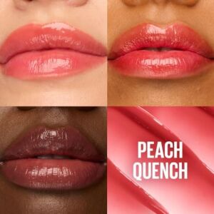 New York Lifter Glaze Shea Yağı ve Hyalüronik Asit Içeren Renkli Dudak Balmı - 05 Peach Quench