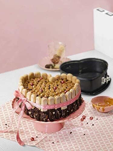 Kelepçeli Kek Kalıbı Inspiration Herzkuchen 25 x 26 x 7 cm Kaplama Sızdırmaz