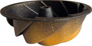 Rüzgar Gülü Kek Kalıbı Royal Gold Kalın Döküm Üç Katmanlı Kaplama 620 Gram