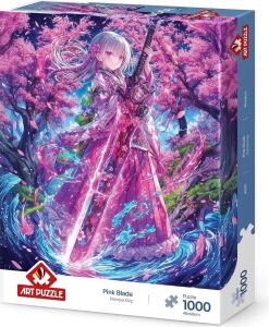 Pembe Kılıç 1000 Parça Puzzle