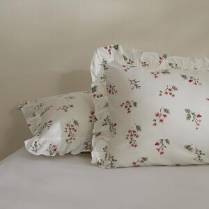 Home Silvie 2'li Yastık Kılıfı Kırmızı