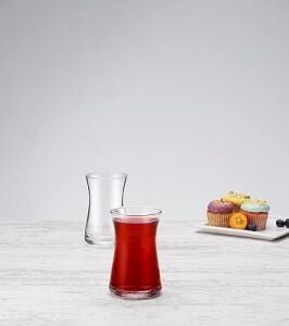 Heybeli Çay Bardağı 170 cc 6'lı Hediyelik Kutu